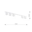 EMIBIG 1311/5 LAMPA SUFITOWA NANO 5 WHITE