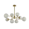 MAYTONI MOD221-PL-08-G Modern Erich Chandelier Brass