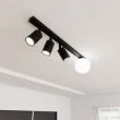 EMIBIG 1314/4 LAMPA SUFITOWA BASTER 4 BLACK