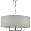 DAR JAM0539 JAMELIA 5LT PENDANT POL CHR SHADELIER