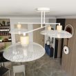 EMIBIG 1319/4 LAMPA SUFITOWA KOBE 4 WHITE
