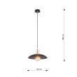 EMIBIG 1320/1 LAMPA WISZĄCA SPIRIT 1 BLACK