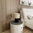 EMIBIG 1324/LN1 LAMPKA BIURKOWA ASPEN LN1 BLACK/RATTAN