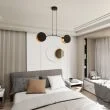 EMIBIG 1325/2 LAMPA WISZĄCA MOTIF 2 BLACK/GOLD