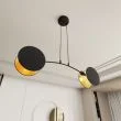 EMIBIG 1325/2 LAMPA WISZĄCA MOTIF 2 BLACK/GOLD