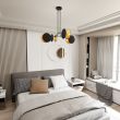 EMIBIG 1325/4 LAMPA WISZĄCA MOTIF 4 BLACK/GOLD