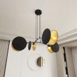 EMIBIG 1325/4 LAMPA WISZĄCA MOTIF 4 BLACK/GOLD