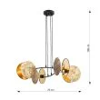 EMIBIG 1326/4 LAMPA WISZĄCA MOTIF 4 GOLD