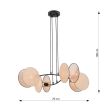 EMIBIG 1328/4 LAMPA WISZĄCA MOTIF 4 NATURAL