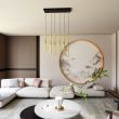 EMIBIG 1332/6 LAMPA WISZĄCA SELTER 6 GOLD