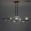 MOOSEE MSE010100346 MOOSEE lampa wisząca ALURE LINE TWIN 90 czarna