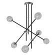 CANDELLUX A0032-360 PAKSOS LAMPA WISZĄCA 6XMAX 5W G9 LED CZARNY APETI