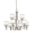 ELSTEAD Lacey KL-LACEY9-AP 9 Light Chandelier - Antique Pewter