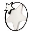 CANDELLUX 14-35752 ASTRE lampa sufit. plafon brązowy+biały 36W LED 3000-6500K klosz biały z pilotem