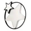 CANDELLUX 14-35752 ASTRE lampa sufit. plafon brązowy+biały 36W LED 3000-6500K klosz biały z pilotem
