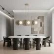 EMIBIG 1728/6 UMBRA 6 MOKKA Lampa wisząca