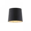 RENDL R11372 CONNY 35/30 abażur do lampy podłogowej Polycotton czarna/miedziana folia max. 23W