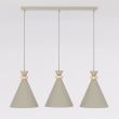 EMIBIG 1683/3 ZERO 3 MOKKA LAMPA WISZĄCA