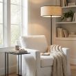 EMIBIG 1654/LP1 ECO LP1 BL RATTAN LAMPA PODŁOGOWA
