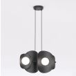 EMIBIG 1491/4 ELEMENTI 4 BLACK Lampa wisząca