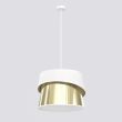 EMIBIG 1710/1 CANVA 1 WHITE GOLD Lampa wisząca