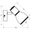CANDELLUX 91-63366 FIDO KINKIET