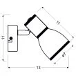 CANDELLUX 91-63366 FIDO KINKIET