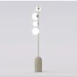 EMIBIG 1501/LP4 ETNO LP4 MOKKA Lampa podłogowa