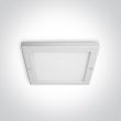 ONE LIGHT 62018AF/W/W Dolo biały plafon LED IP40 3000K 18W