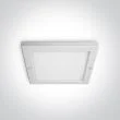 ONE LIGHT 62018AF/W/W Dolo biały plafon LED IP40 3000K 18W