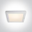 ONE LIGHT 62018AF/W/W Dolo biały plafon LED IP40 3000K 18W