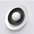 EMIBIG 1521/K1 POPPI K1 WH BLACK Kinkiet