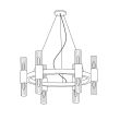 KOLARZ 6010.8125 GIRO żyrandol