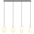 GLOBO 15345-4NO BLACKY I Lampa wisząca