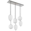 GLOBO 15345-6NO BLACKY I Lampa wisząca