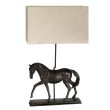 ELSTEAD Dorado DL-DORADO-TL 1 Light Table Lamp With Rectangle Shade