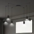 EMIBIG 524/6 LAMPA WISZĄCA TRAKER 6 BL/BLACK