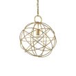 WYPRZEDAŻ IDEAL LUX 155968 KONSE SP1 LAMPA WISZĄCA złoty
