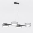 EMIBIG 1564/4 DRUMZ 4 GRAY Lampa wisząca