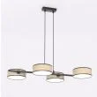 EMIBIG 1565/4 DRUMZ 4 RATTAN Lampa wisząca