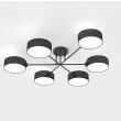 EMIBIG 1568/6 MAGA 6 BLACK Lampa sufitowa