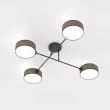 EMIBIG 1569/4 MAGA 4 BROWN Lampa sufitowa