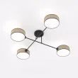 EMIBIG 1571/4 MAGA 4 RATTAN Lampa sufitowa