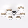 EMIBIG 1571/6 MAGA 6 RATTAN Lampa sufitowa