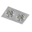 AZZARDO GM2200-ALU / AZ0770 Siro 2 (aluminium) Lampa wpuszczane