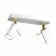 MILAGRO MLP7631 LAMPA SUFITOWA PRESTON GOLD/WHITE 2X MINI GU10