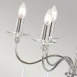 ELSTEAD FINSBURY PARK FP6 POL NICKEL 6Lt Chandelier/Semi-Flush