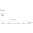 ONE LIGHT 38118LC/C Poros biała lampa przemysłowa LED IP65 4000Kia