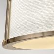 ELSTEAD Charlotte HK-CHARLOTTE-SF-BC 3 Light Semi-Flush - Brushed Caramel