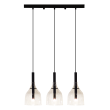 ANTIGO Lampa wisząca Botor 3 - Czarna (530 mm) 5096